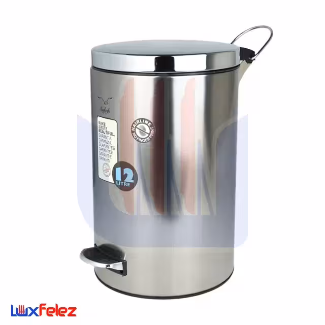 سطل پدال دار شفق مدل 12 لیتری