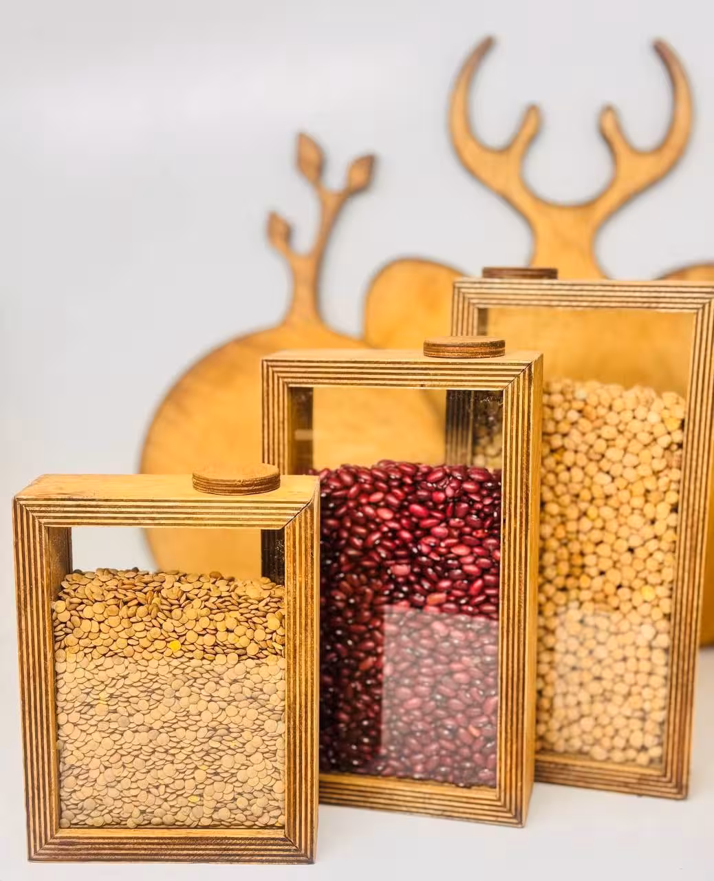 بانکه حبوبات 3 عددی