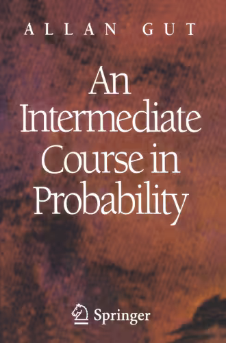 خرید و دانلود نسخه کامل کتاب An Intermediate Course in Probability