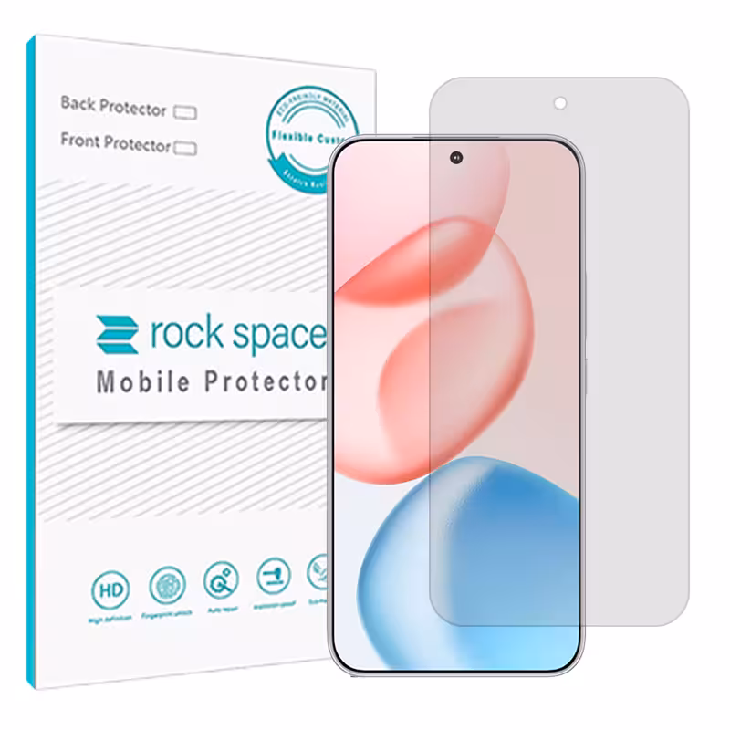 گلس آنر Honor 400 5g مدل نانو هیدروژل مات برند راک اسپیس کد S