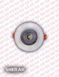 چراغ 8 وات cob توکار شراک