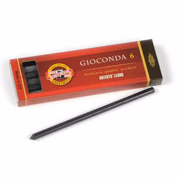 نوک اتود طراحی 5 میلی متری کوه نور 6B مدل 4865 بسته 6 عددی