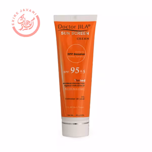 کرم ضدآفتاب دکتر ژیلا Doctor Jila SPF 95 رنگی