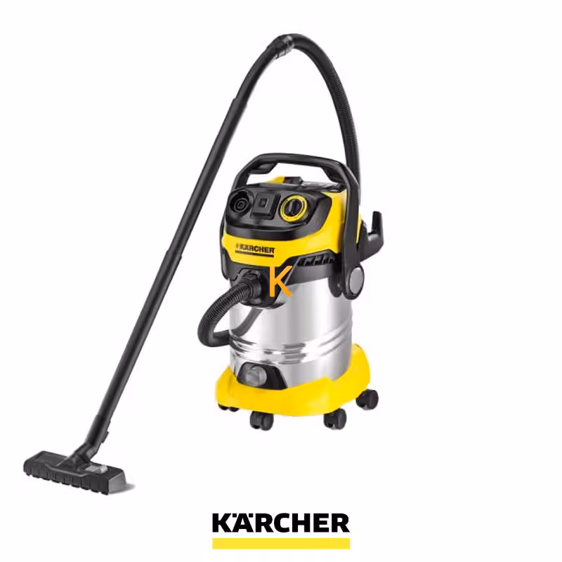 جارو برقی صنعتی آب و خاک مدل WD 6 P Premium کارچر