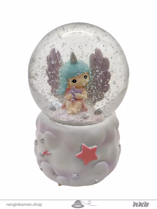 گوی فرشته بالدار فول چرخشی کد 1328 A