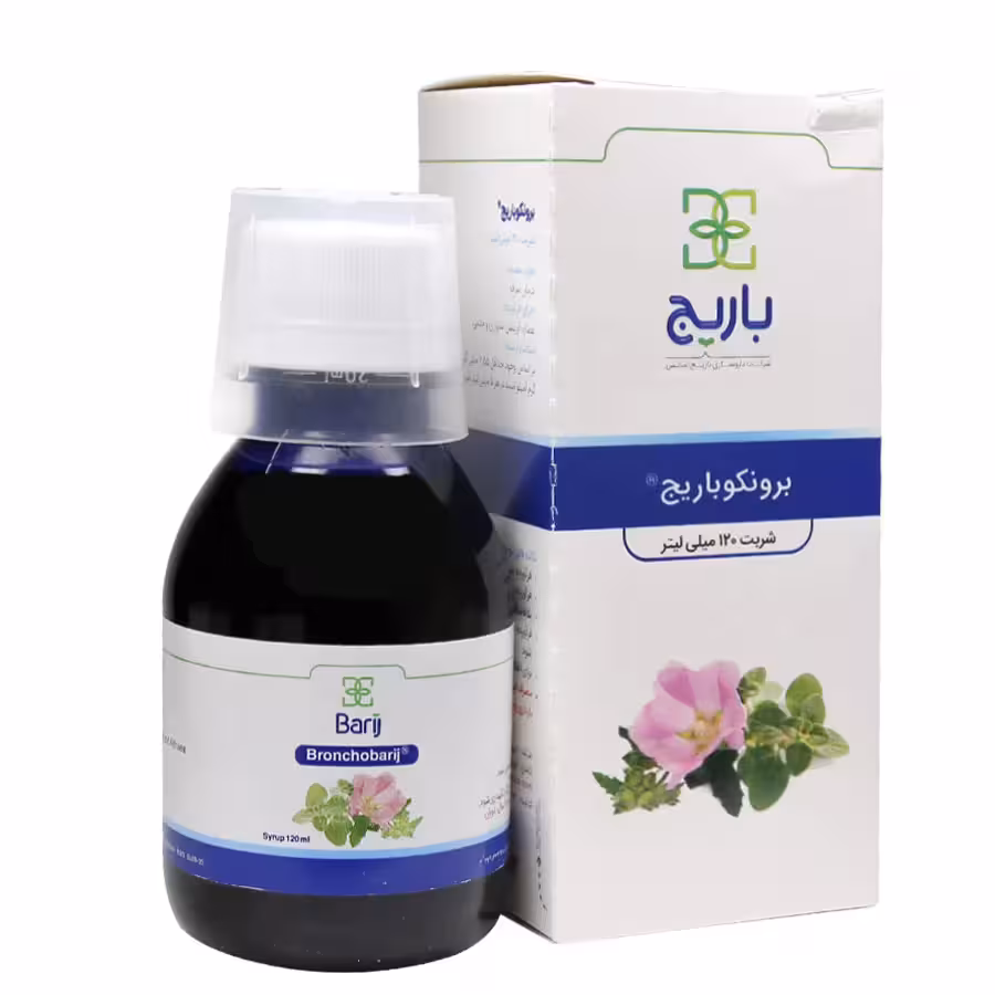 شربت برونکو باریج اسانس 120 میلی‌لیتر | Bronco Barij Essence 120ml Syrup