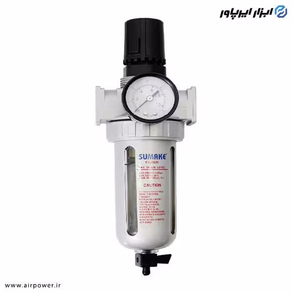 فیلتر رگلاتور هوا سوماک 1/2 اینچ مدل SA-2324F&R