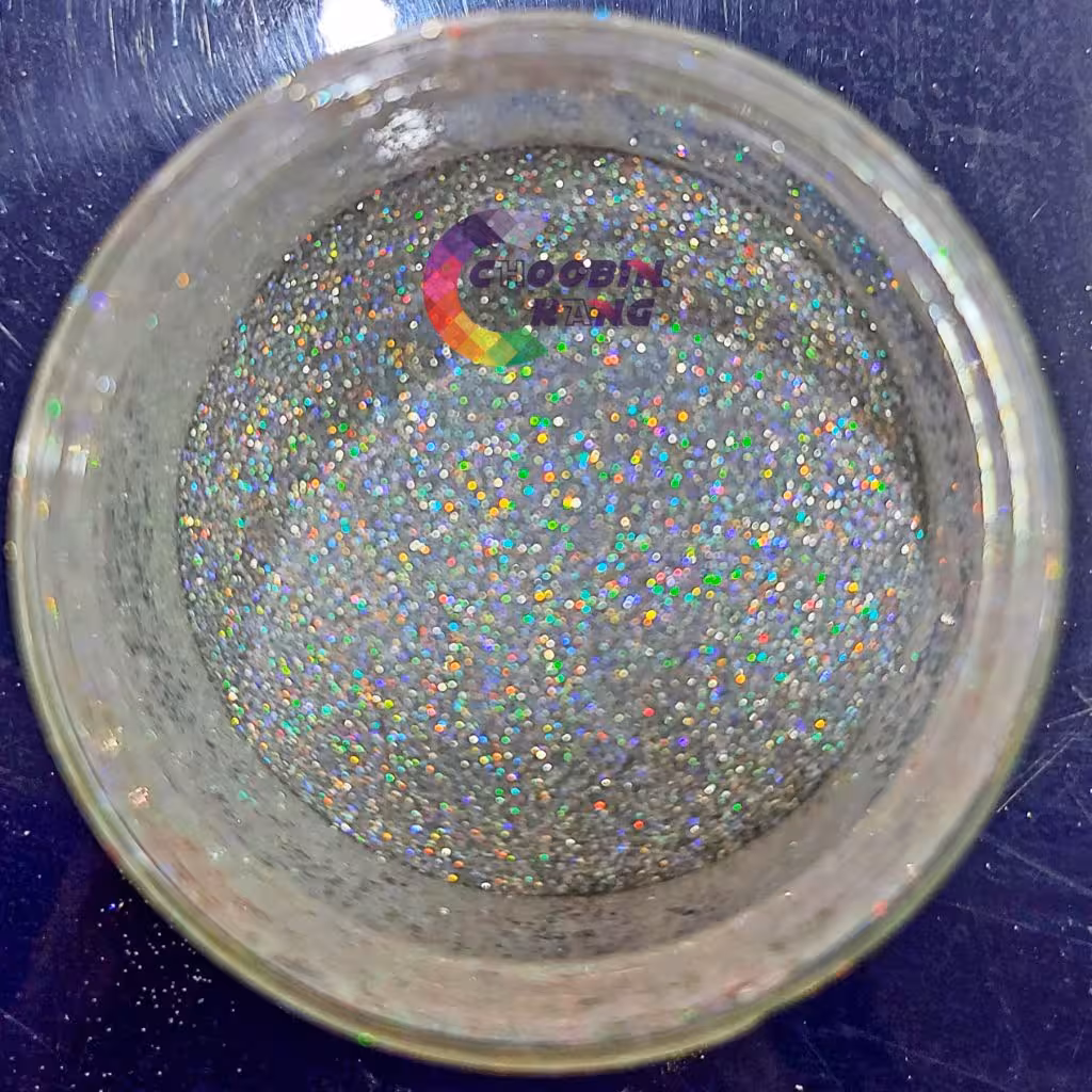 اکلیل نقره ای هفت رنگ زری (100 گرم)