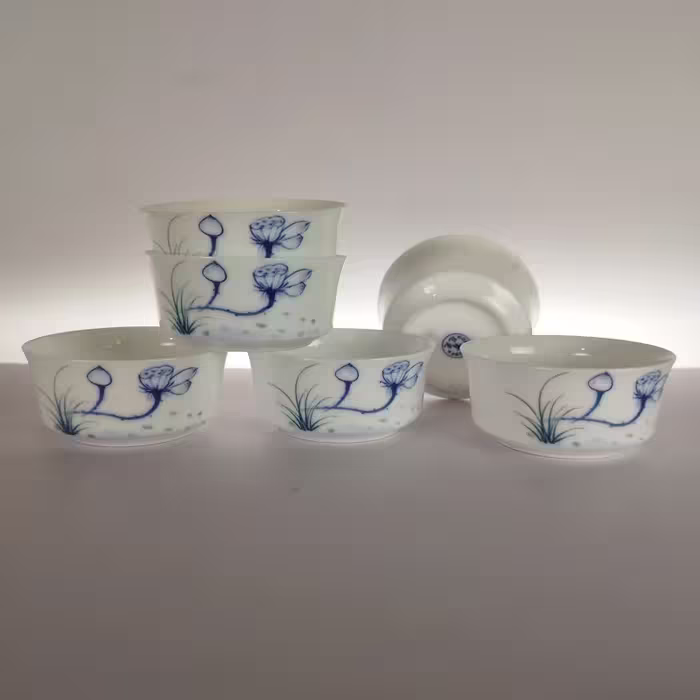 کاسه ترشی خوری بن چاینا (Ben China)، بسته 6 عددی، با طرحی زیبا و سنتی