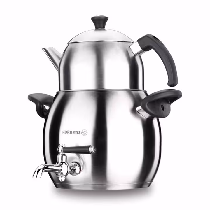 کتری و قوری شیردار کرکماز مدل ماکسیما پلاتینیوم کد 023