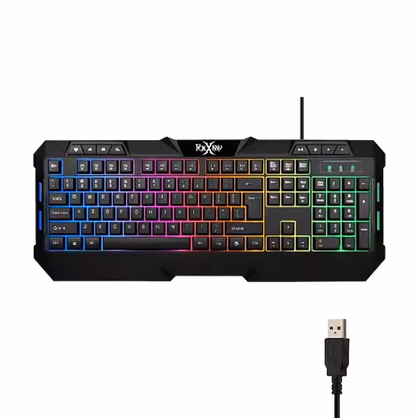 کیبورد مخصوص بازی فاکس ری مدل FXR-BKL-63