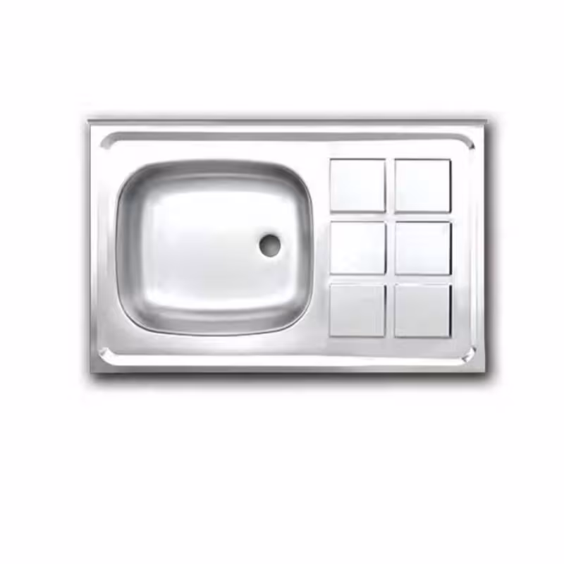 سینک روکار تک لگنه اخوان کد 50*80