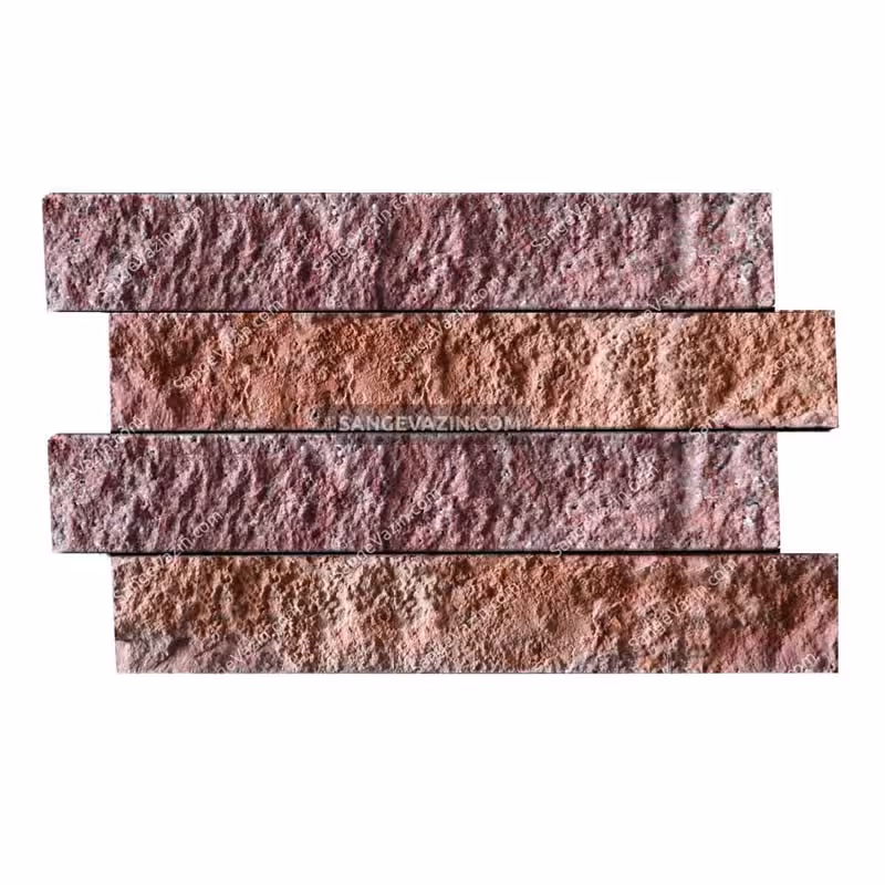 سنگ آنتیک آجری قرمز