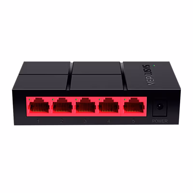 سوییچ 5 پورت مرکوسیس مدل MS105G