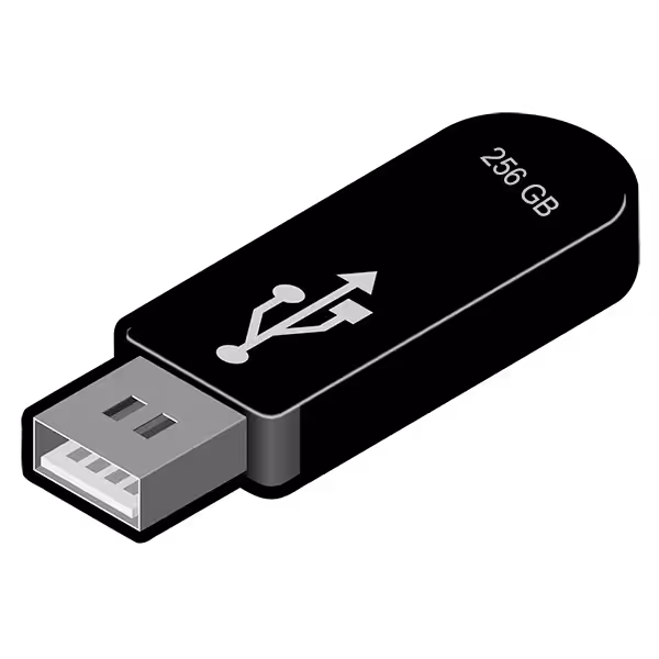 فلش مموری 256 گیگ به همراه کپی دیتا روی آن