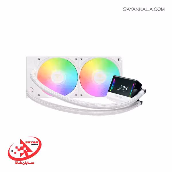 خنک کننده مایع پردازنده گیم دیاس مدل CPU COOLER LIQUID GAMDIAS CHIONE E4 240