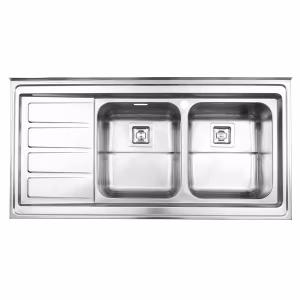 سینک استیل البرز لگن توکار 764