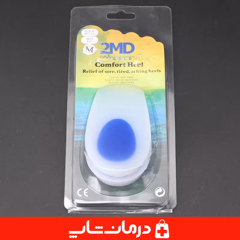 خرید پد خار پاشنه ژله ای 2 عددی سایز m کفی خار پاشنه سیلیکون