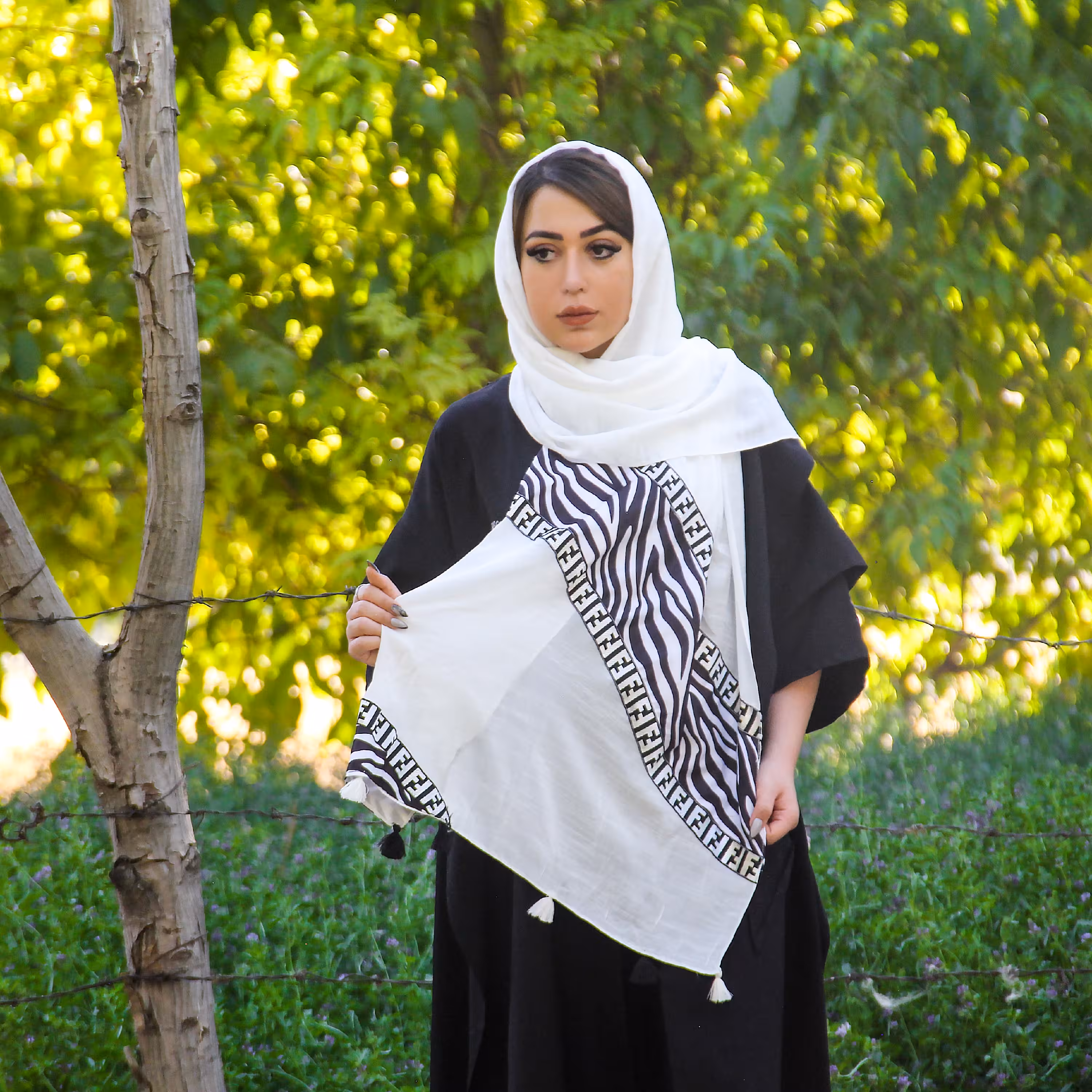 شال نخی وال اسلپ بدون پرزدهی