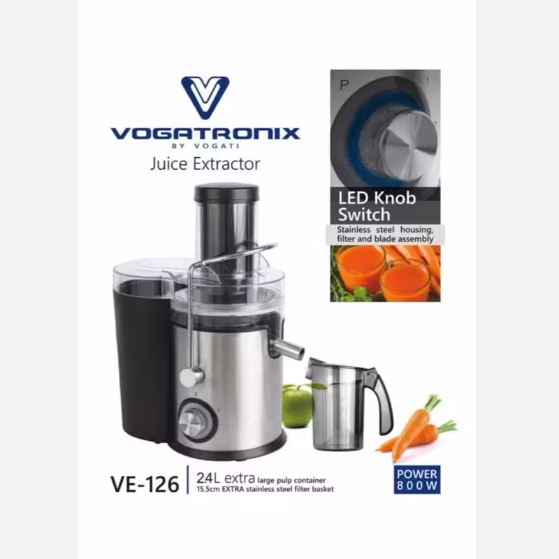 آبمیوه گیری ووگاتی 126 (پس کرایه)