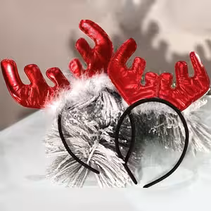 تل سر شاخ گوزن قرمز چرمی