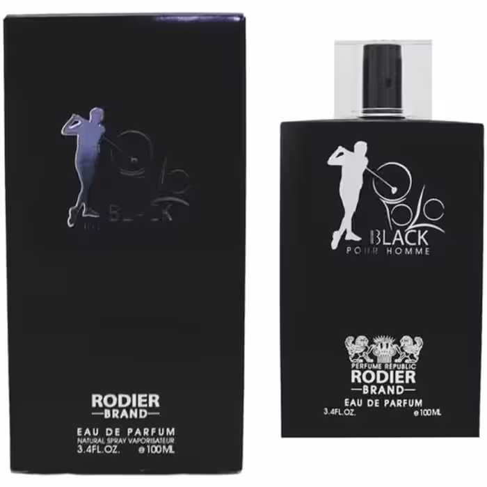 ادو پرفیوم مردانه رودیر مدل Polo Black حجم 100 میلی لیتر