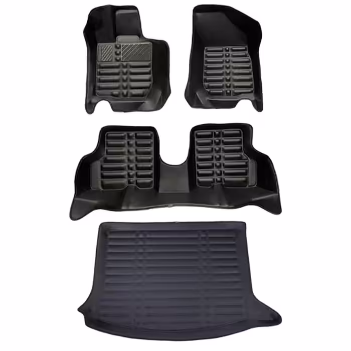 خرید مجموعه کفپوش ساندرو پنج بعدی مشکی | اتوموبی