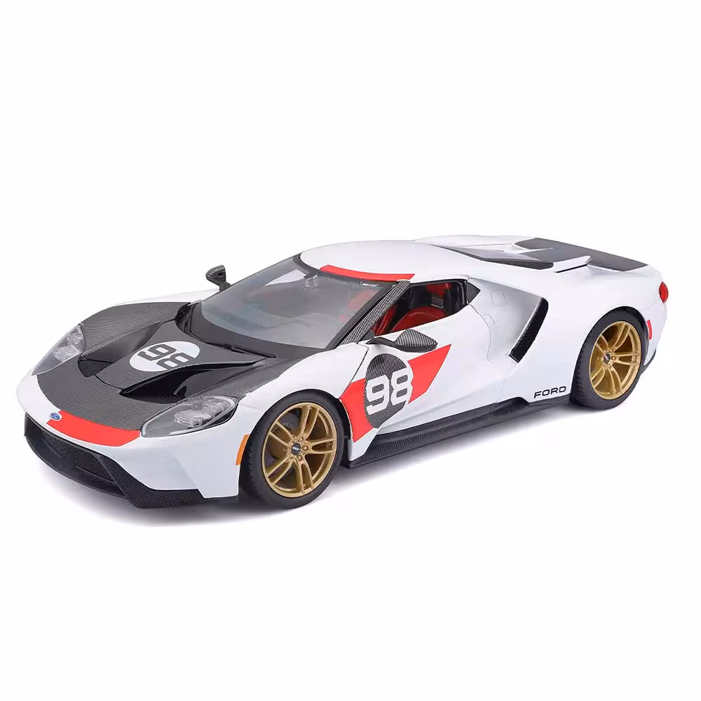 ماکت ماشین فورد Ford GT Heritage 2021 1:18 برند مایستو