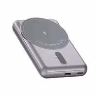 پاوربانک Wiwu 15W 5000mAh مدل PP02 - نقره ای