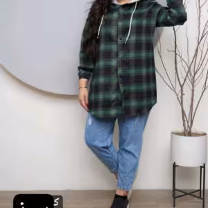 مانتو اسپرت زنانه گلکسی پشت نخ مدل سحر