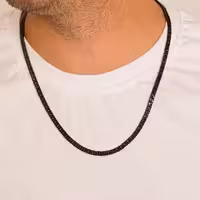 زنجیر مردانه کارتیر 5 میل با استیل 304 درجه یک .کد z34.