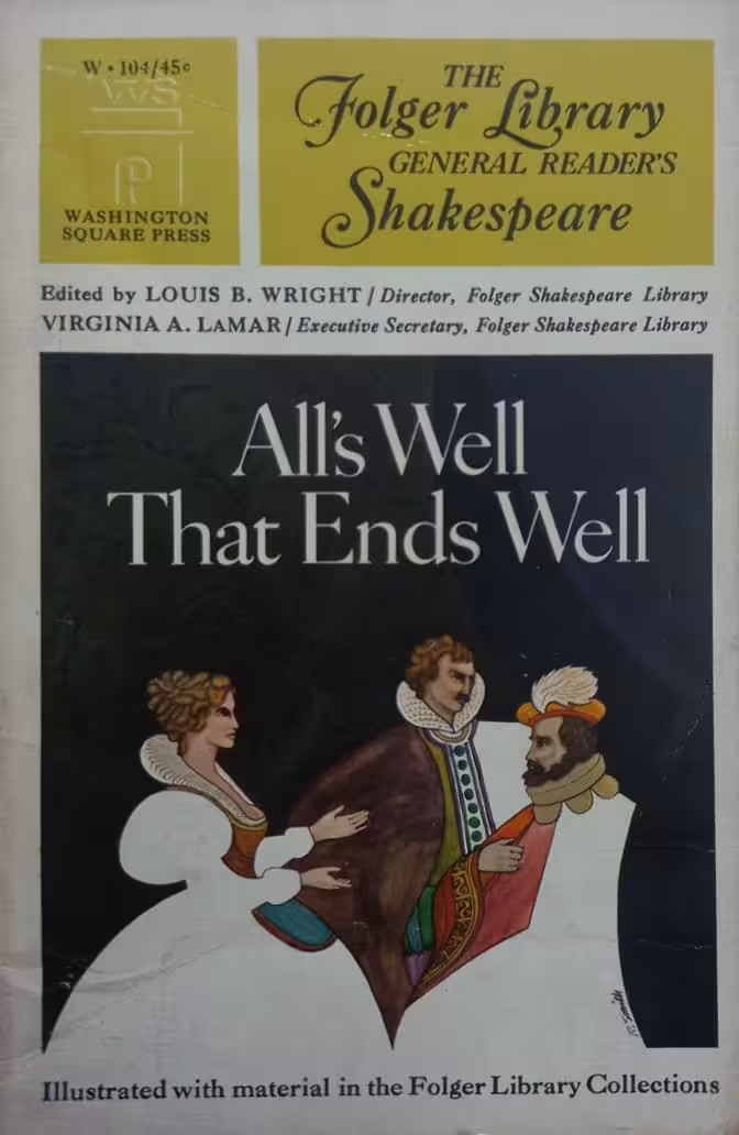 All's Well that Ends Well | William Shakespeare