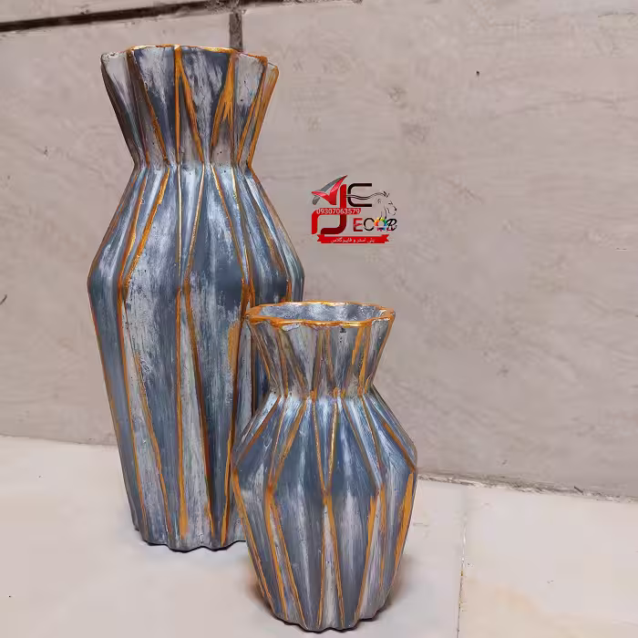گلدان رومیزی دو سایزی الماس