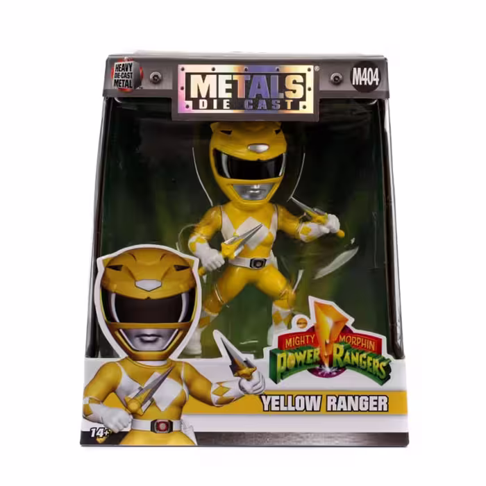 عروسک رنجر زرد Yellow Ranjer Metal Die Cast Jada 98130