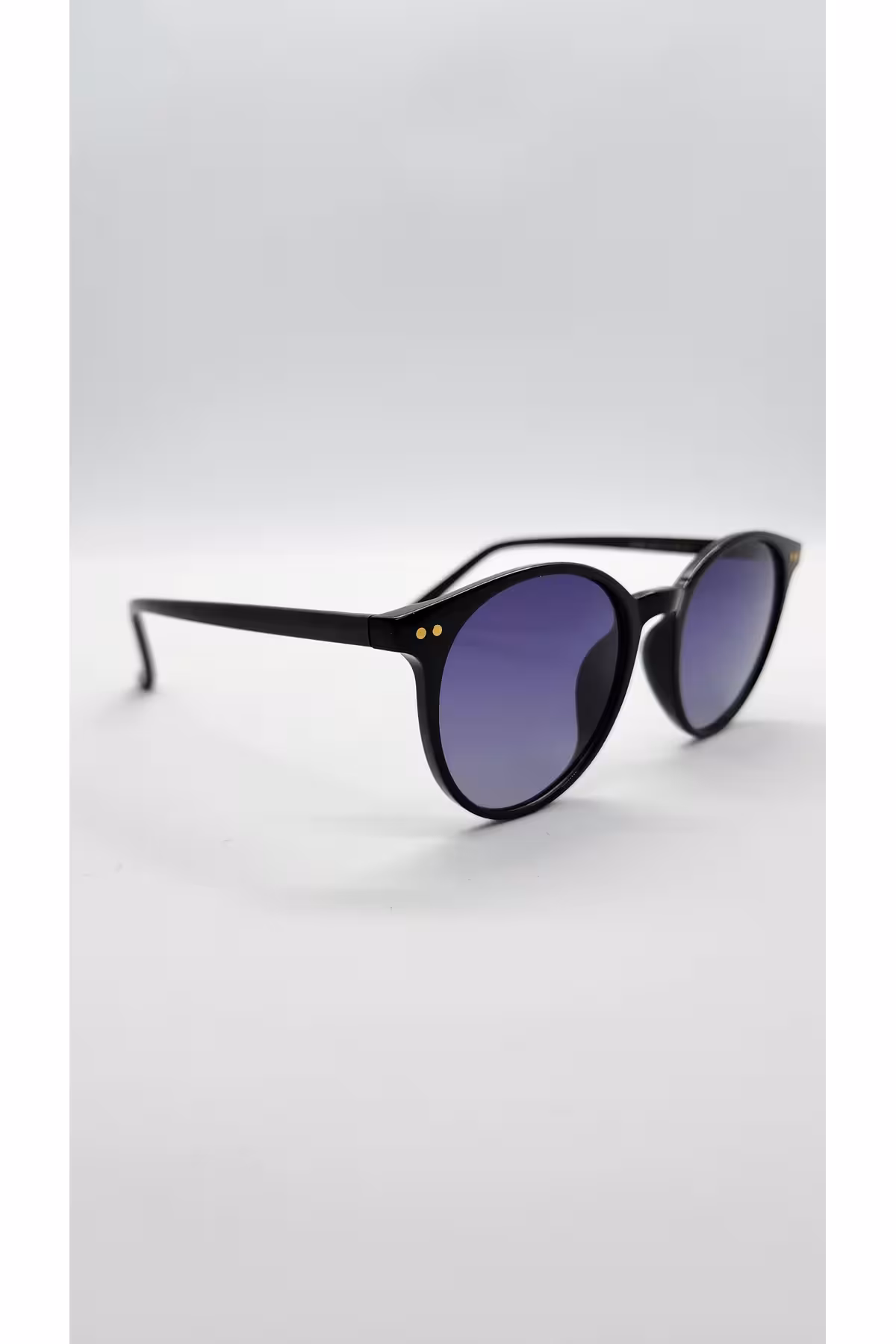 عینک آفتابی مردانه و زنانه UNISEX سیاه مدل گرد Fratelli Rossetti