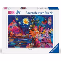 پازل 1000 تکه رونزبرگر طرح نفرتیتی در رود نیل