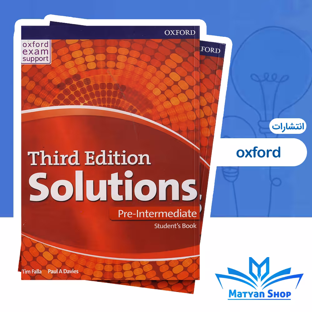 کتاب Solutions Pre Intermediate 3rd Edition