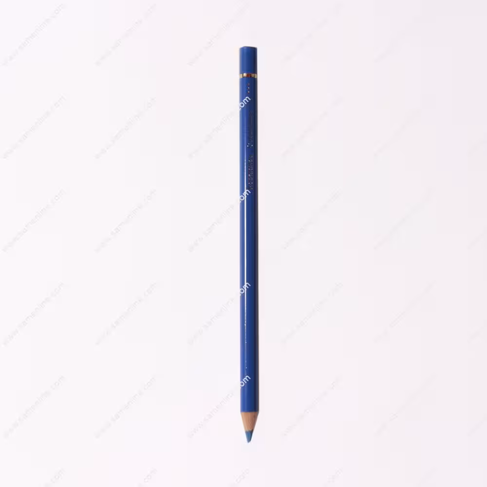 مداد رنگی فابر کاستل تکرنگ مدل پلی کروم کد cobalt blue 143