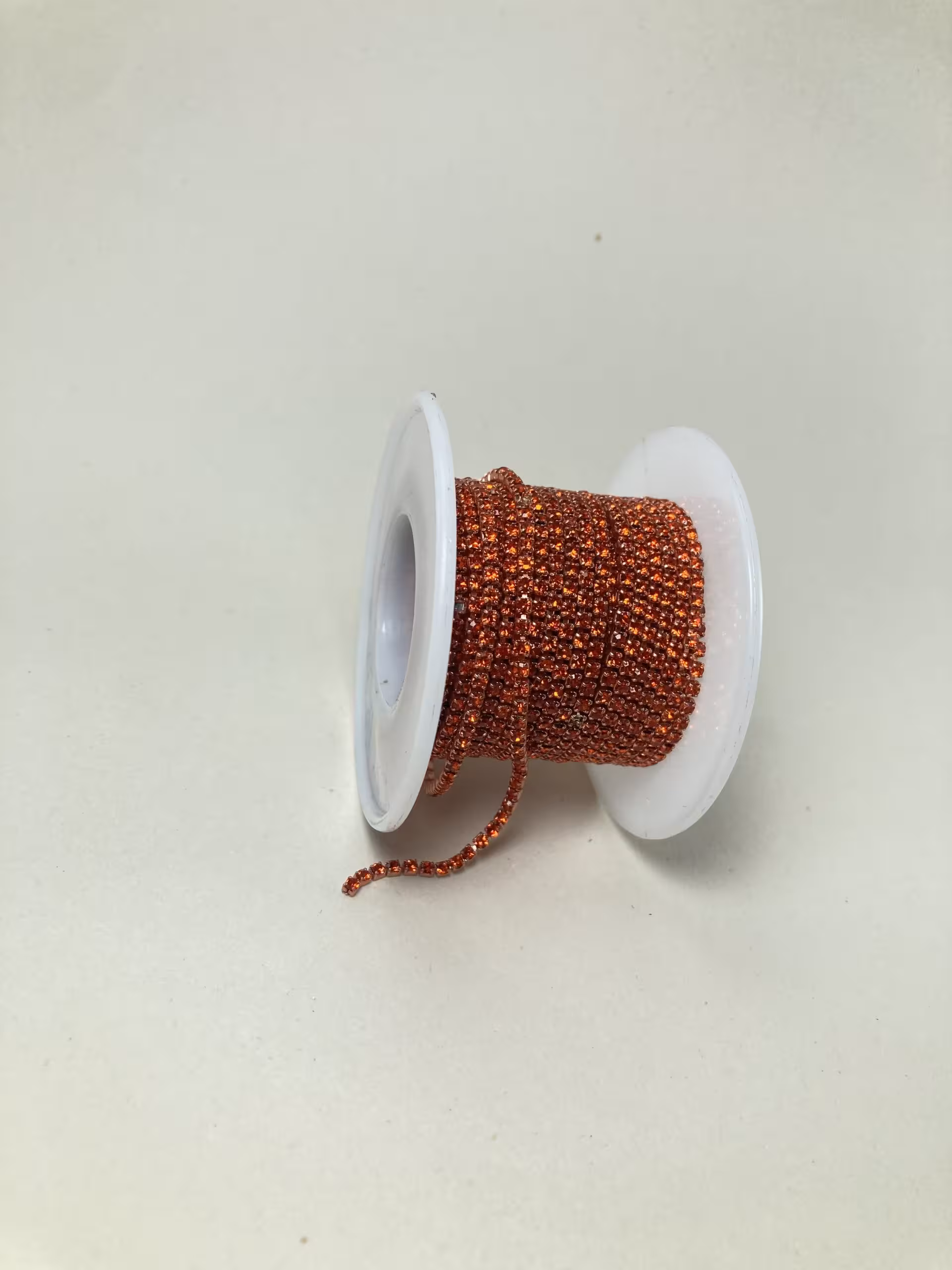 نگین متری سایز 6 پایه هم رنگ ( نارنجی )