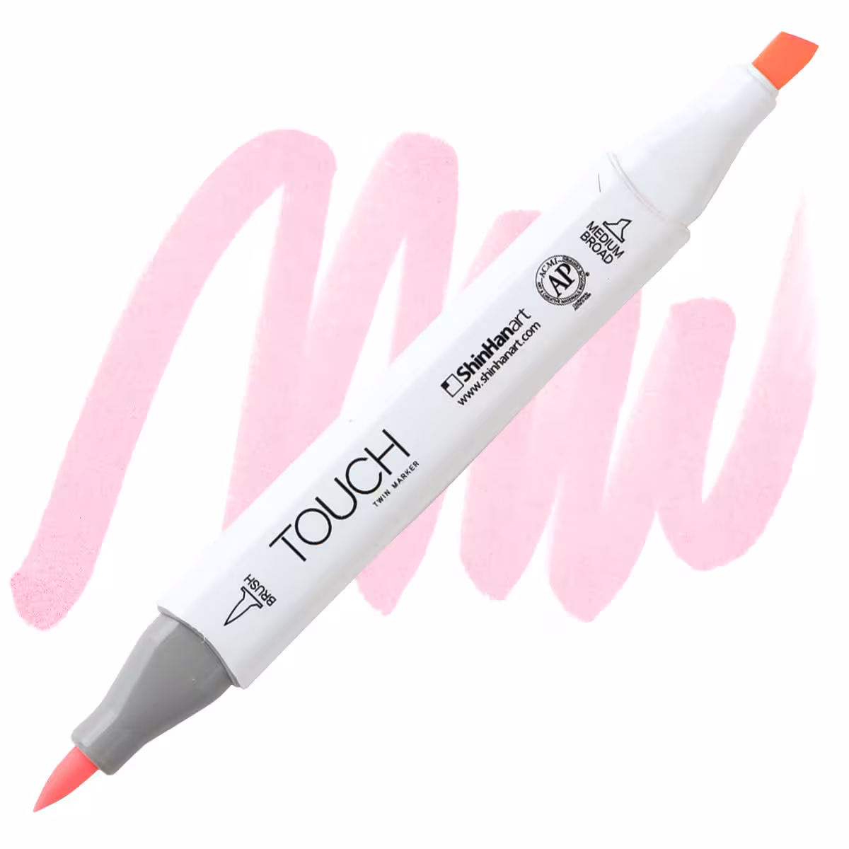 ماژیک طراحی دو سر تاچ (بدنه سفید) کد RP138