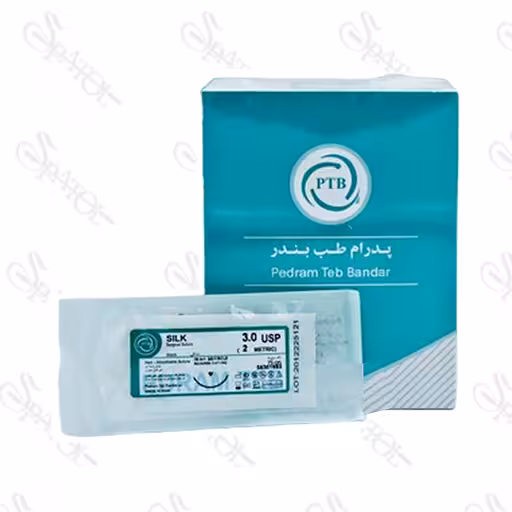 نخ بخیه سیلک پدرام طب 36عددی PTB