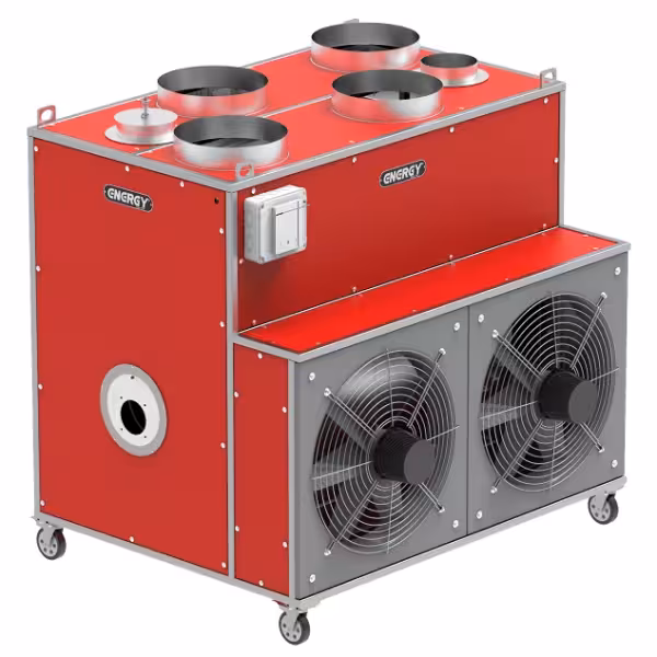 کوره هوای گرم گازی انرژی مدل GF 2560