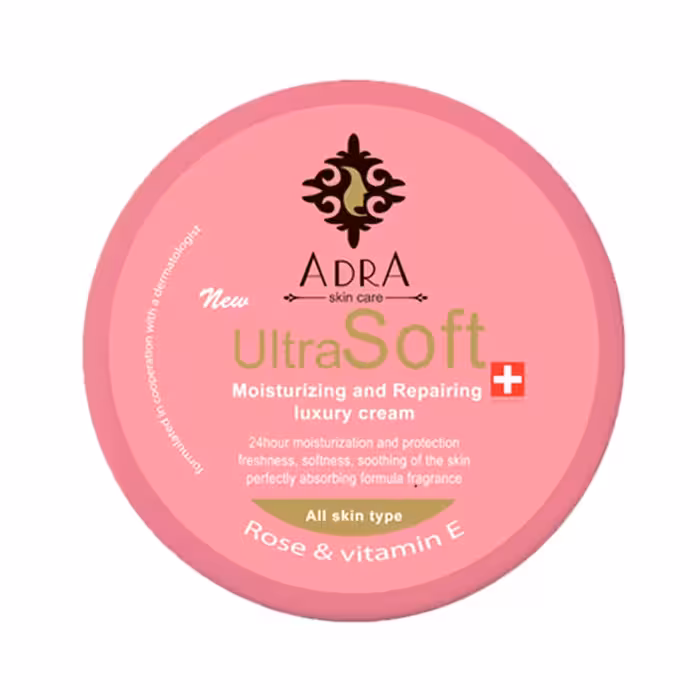 قیمت و خرید کرم مرطوب کننده و مغذی آدرا حاوی عصاره گل سرخ حجم 200 میل - پوست کالا