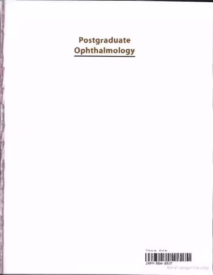 خرید و دانلود نسخه کامل کتاب Postgraduate Ophthalmology