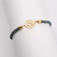 دستبند بافت طرح ماه تولد اسفند