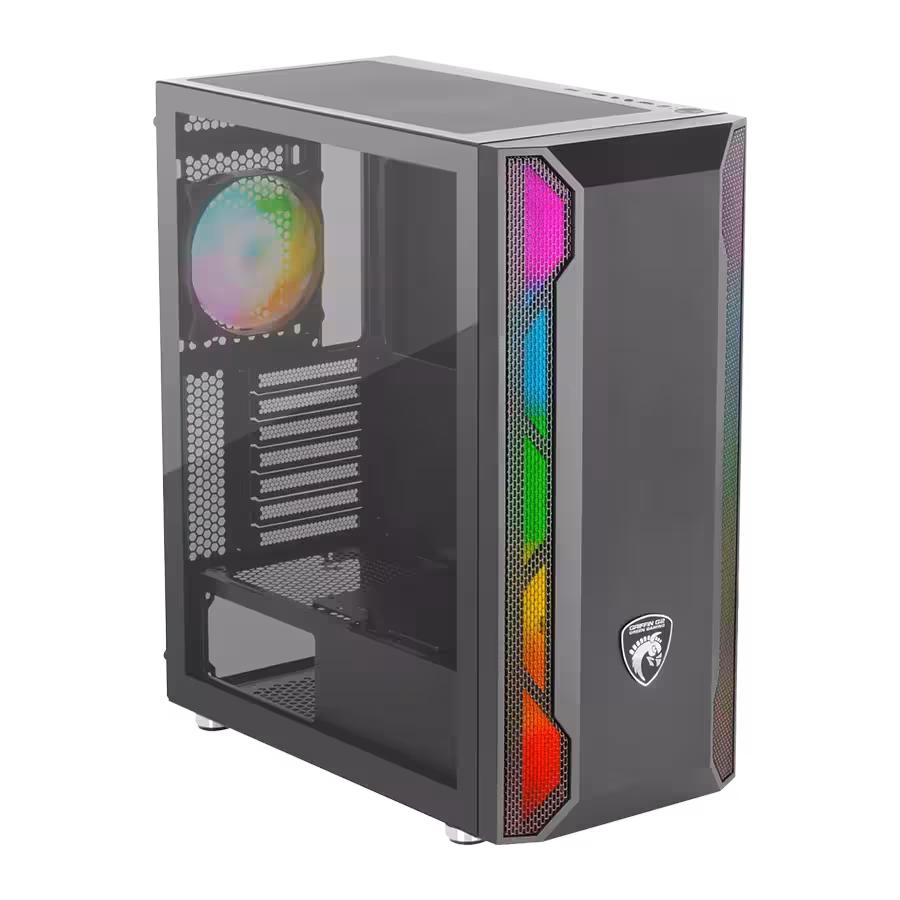 کیس گیمینگ گرین Green GRIFFIN G2