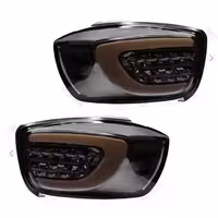چراغ عقب اسپرت تیبا 2 طرح 207 (چپ و راست) تمام دودی