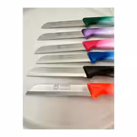 ست 6 عددی چاقو دندانه‌دار میوه و سبزیجات سولینگن آلمان | تیغه فولاد ضدزنگ | دسته پلاستیکی مقاوم | مناسب پوست‌کنی و برش