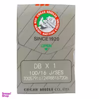 سوزن چرخ خیاطی ارگان مدل راسته DB16 بسته 10 عددی