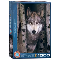 پازل 1000 تکه یوروگرافیکس Eurographics طرح گرگ خاکستری